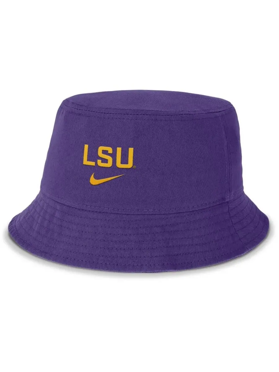 Nike Мужская фиолетовая панама LSU Tigers Apex Primetime