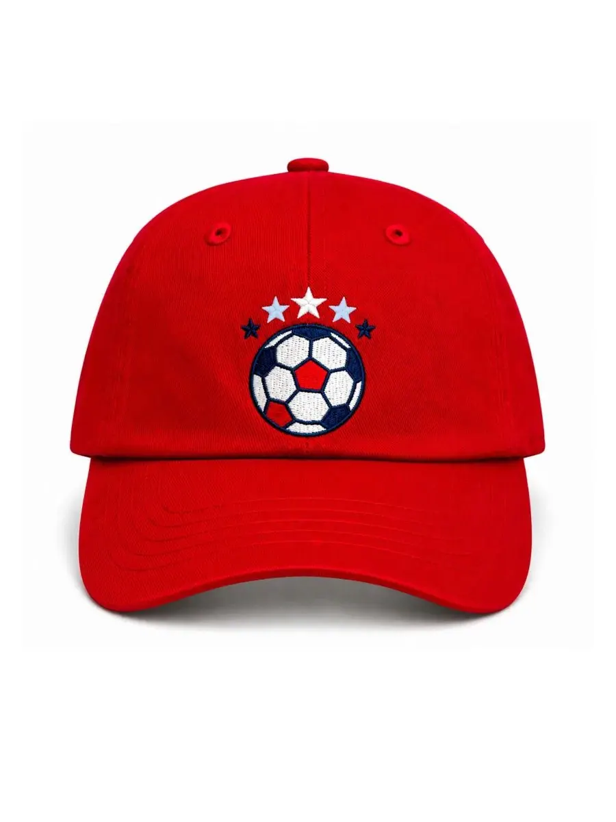 Бейсболка с бантом USA Soccer Bow Bits & Bows — изображение 1 из 4, красный