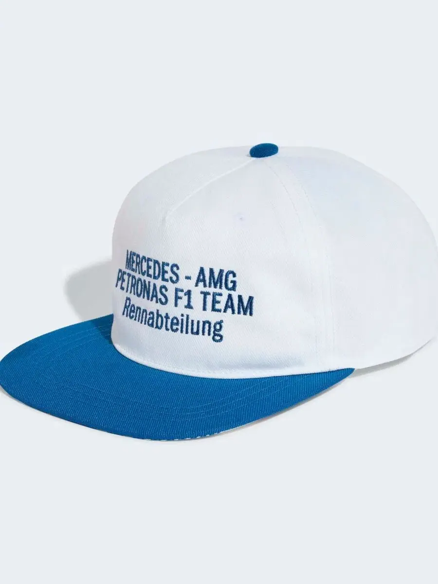 Кепка с принтом Mercedes-AMG Petronas Blue Wonder adidas