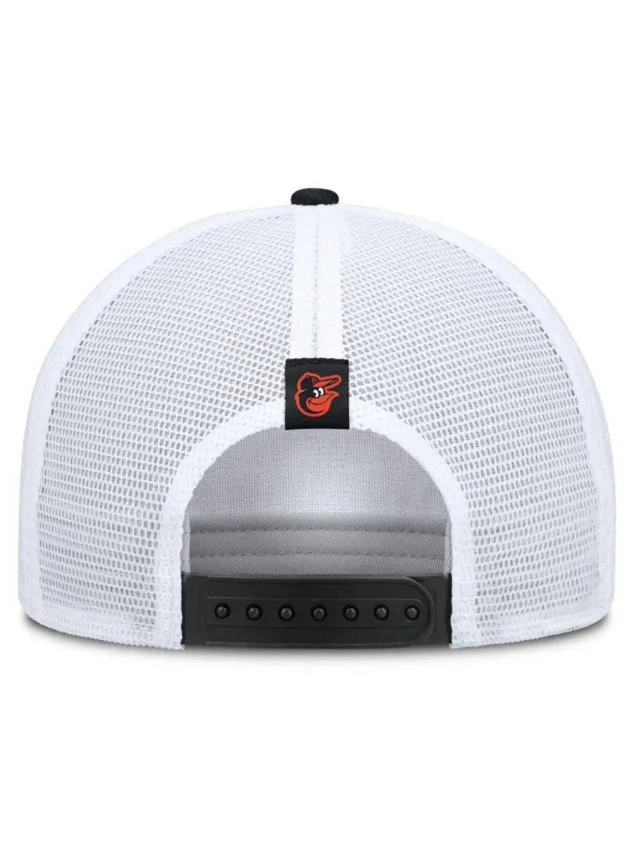 Бейсболка Nike Rise A-Frame с принтом Baltimore Orioles — изображение 4 из 4, хаки черный