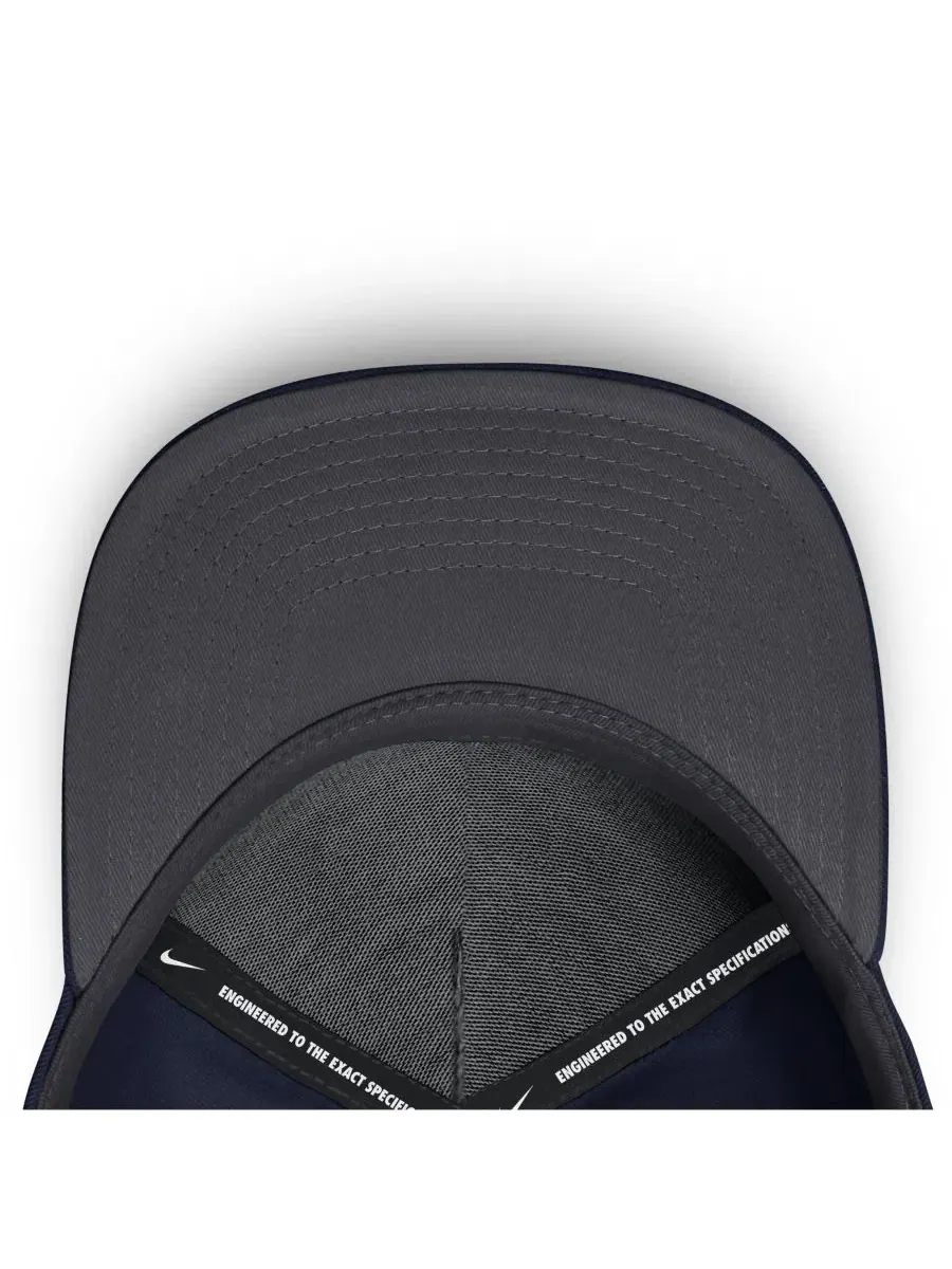 Кепка Nike Arizona Wildcats 2026 Sideline Dri-FIT Rise Adjustable Hat — изображение 5 из 5, темно-синий