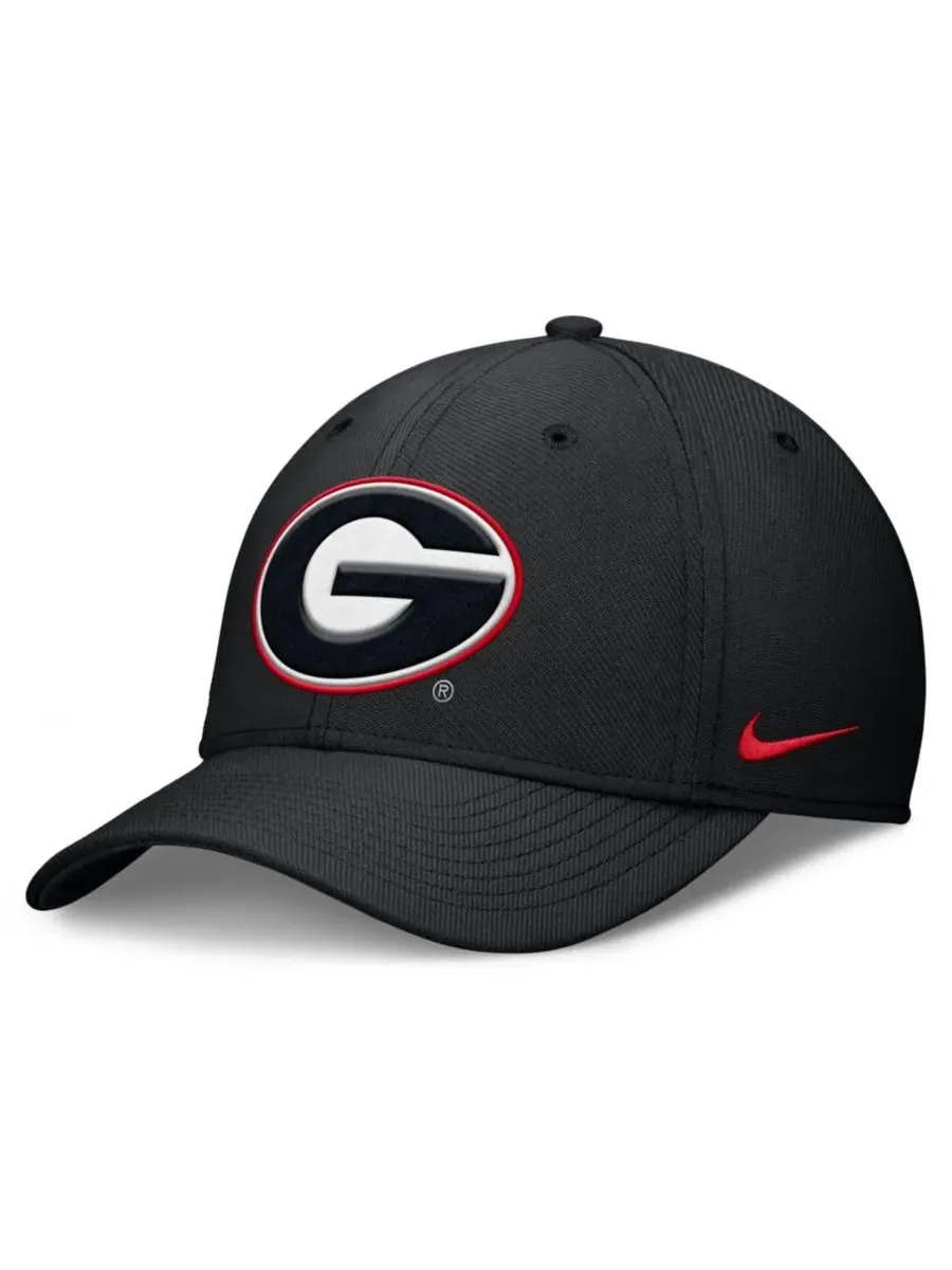 Бейсболка из шерстяного твила с вышивкой Georgia Bulldogs Nike
