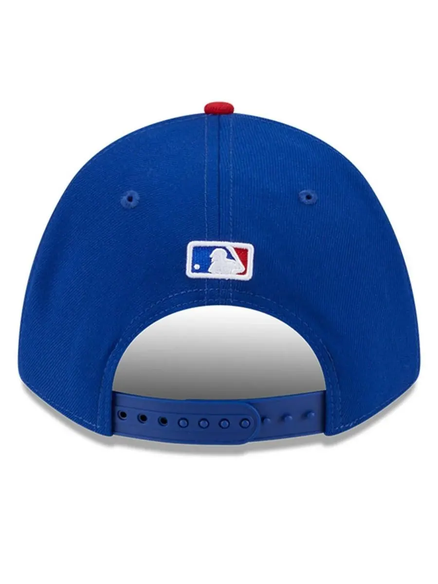 Мужская регулируемая бейсболка Royal Chicago Cubs Player Replica 9FORTY New Era — изображение 3 из 5, королевский