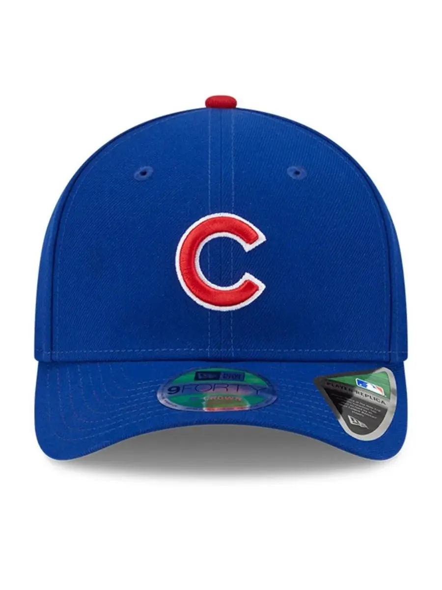 Мужская регулируемая бейсболка Royal Chicago Cubs Player Replica 9FORTY New Era — изображение 5 из 5, королевский