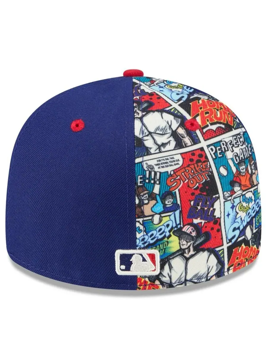 New Era Мужская бейсболка Texas Rangers 2025 MLB Diamond Hero Edition Low Profile 59FIFTY с — изображение 4 из 4, красный