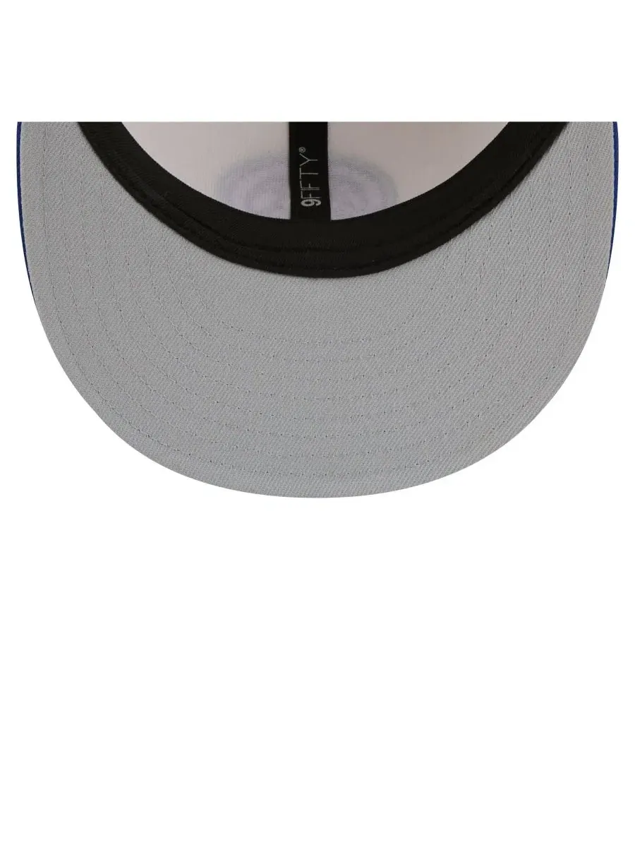Кепка-снапбек 9FIFTY с вышивкой, модель Minnesota Timberwolves New Era — изображение 5 из 5, белый синий