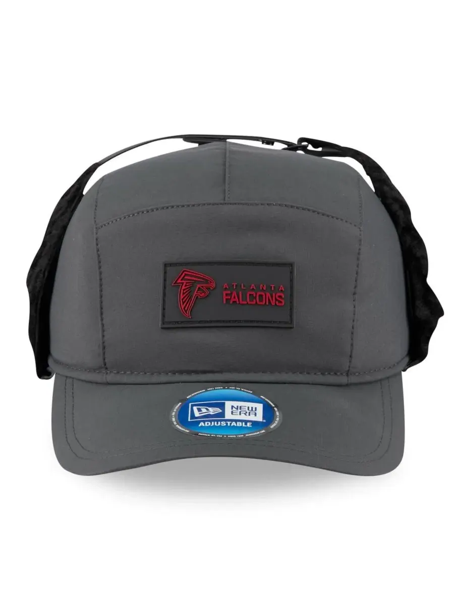 Бейсболка New Era Atlanta Falcons 2025 Sideline Cold Weather Runner — изображение 2 из 5, темно-серый