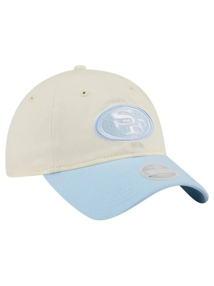 Кепка New Era 9TWENTY San Francisco 49ers — изображение 3 из 5, кремовый синий