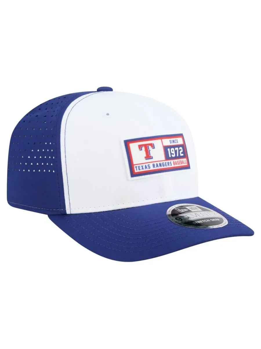 Кепка с принтом Texas Rangers Established Patch 9SEVENTY New Era — изображение 3 из 4, белый