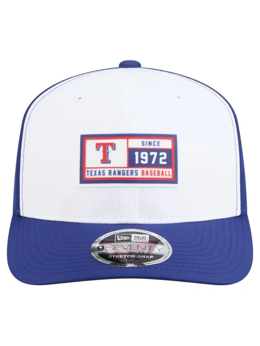 Кепка с принтом Texas Rangers Established Patch 9SEVENTY New Era — изображение 4 из 4, белый