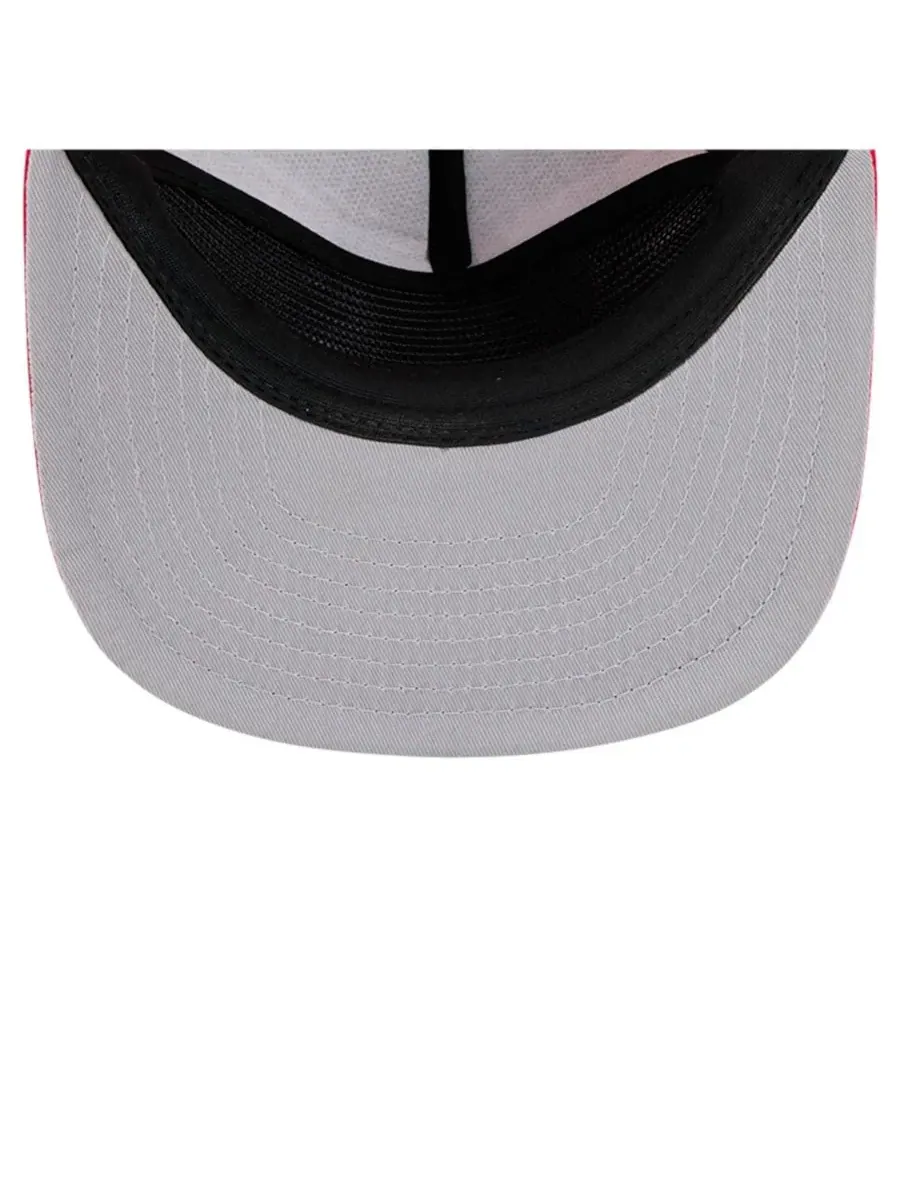 New Era Мужская красная бейсболка Los Angeles Angels Tone Foam Meshback Golfer Snapback — изображение 2 из 5, красный
