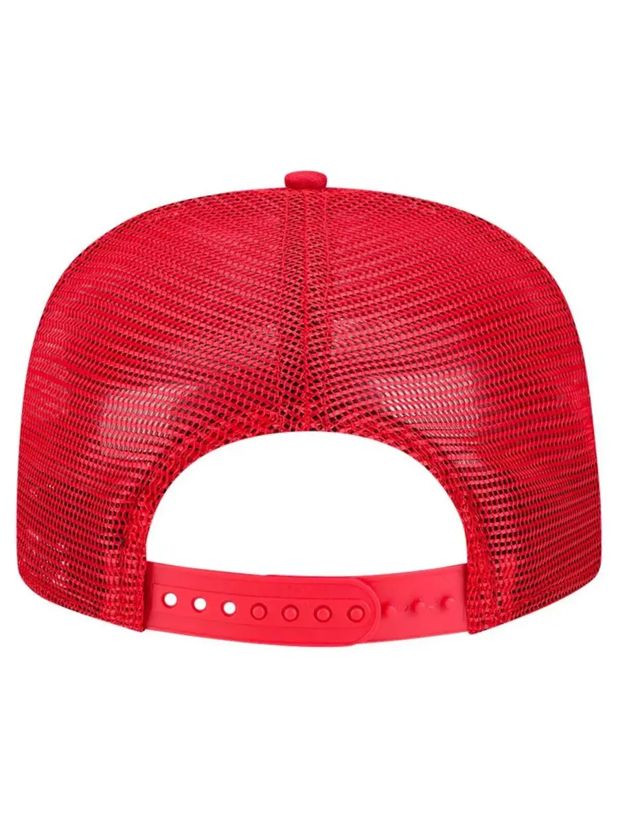 New Era Мужская красная бейсболка Los Angeles Angels Tone Foam Meshback Golfer Snapback — изображение 3 из 5, красный