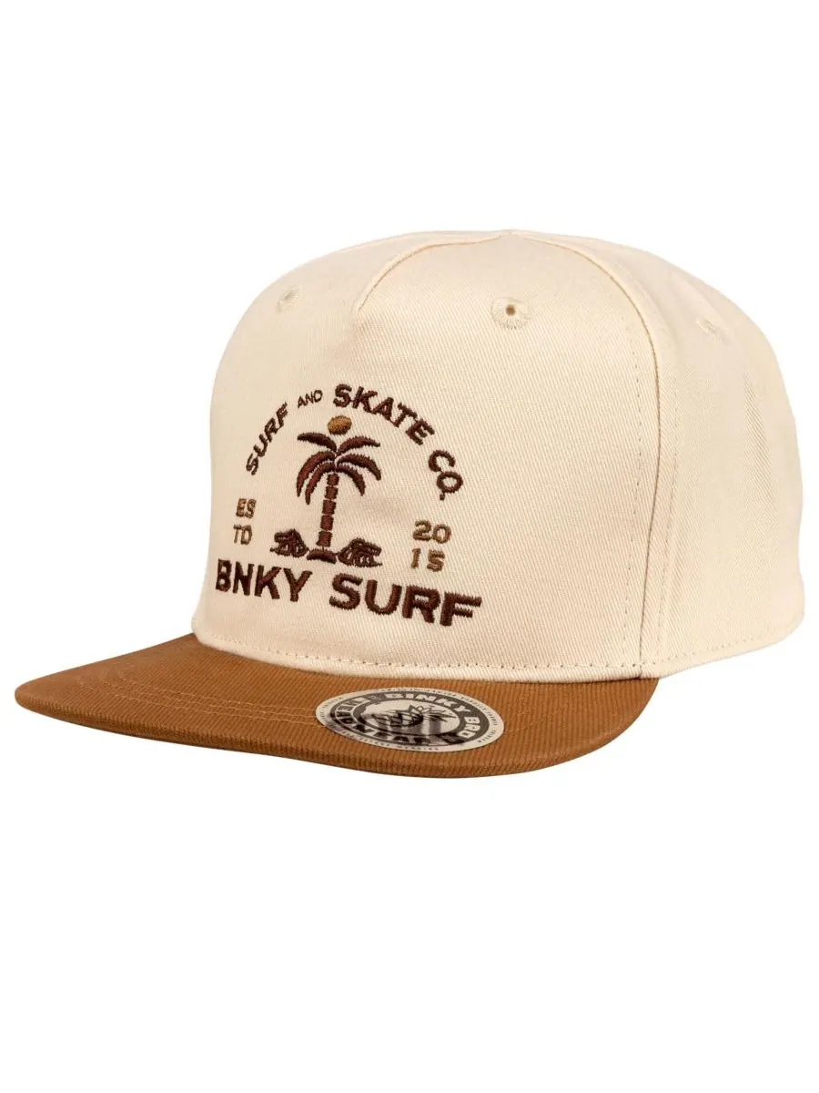Детская кепка Rockswell Snapback BinkyBro — бежевый