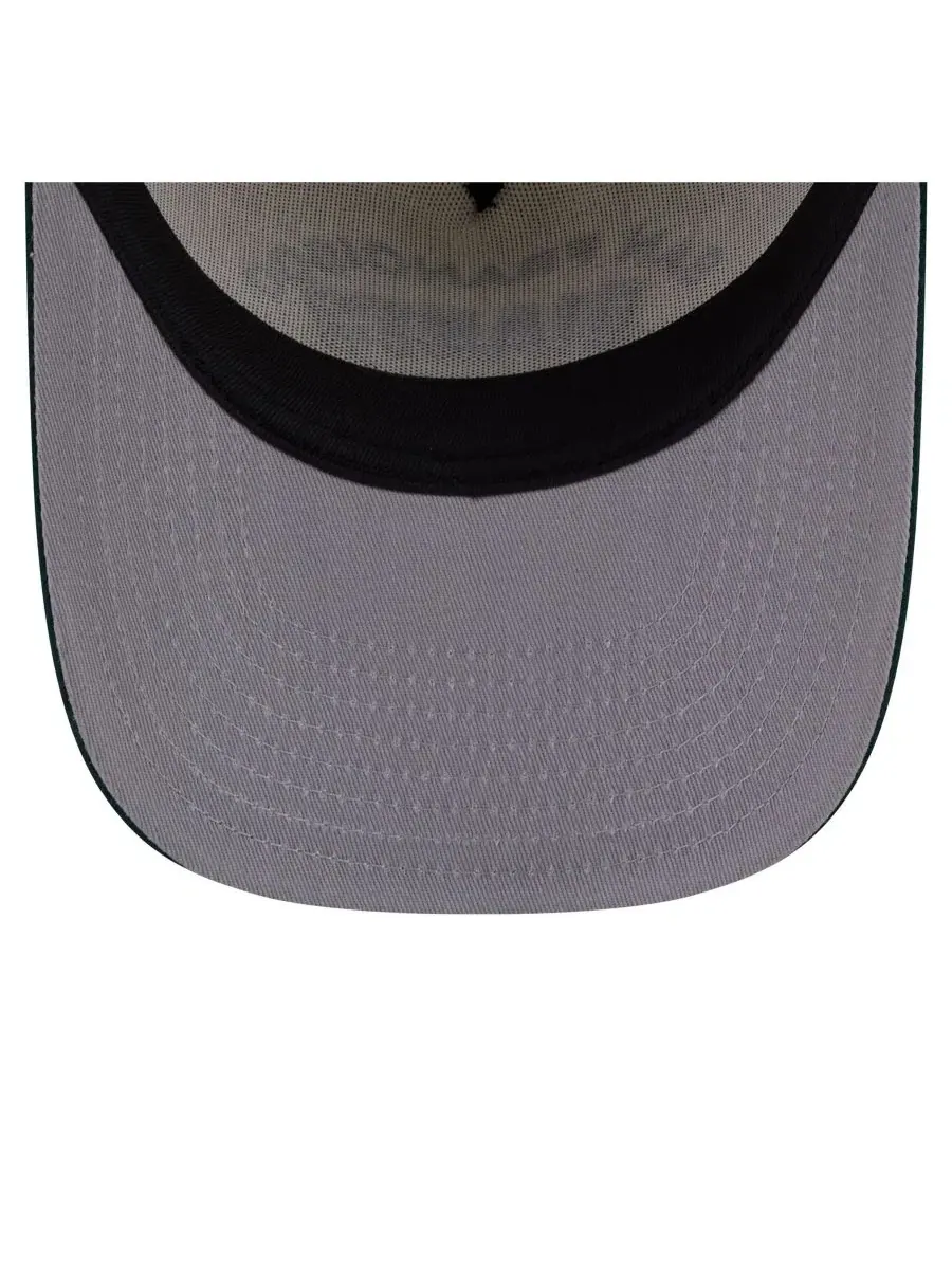Кепка-снепбек с высокой тульей Chrome A-Frame 9FIFTY New Era — изображение 5 из 5, кремовый темный зеленый