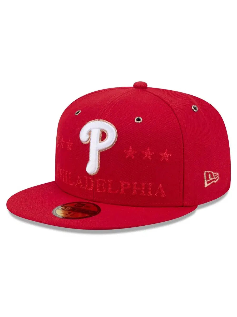 Кепка Philadelphia Phillies 2026 MLB All-Star Game 59FIFTY New Era — изображение 3 из 5, красный