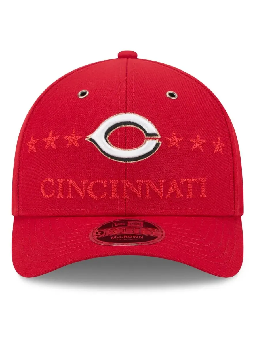 Бейсболка New Era 9FORTY Cincinnati Reds к MLB All-Star Game 2026 — изображение 2 из 5, красный