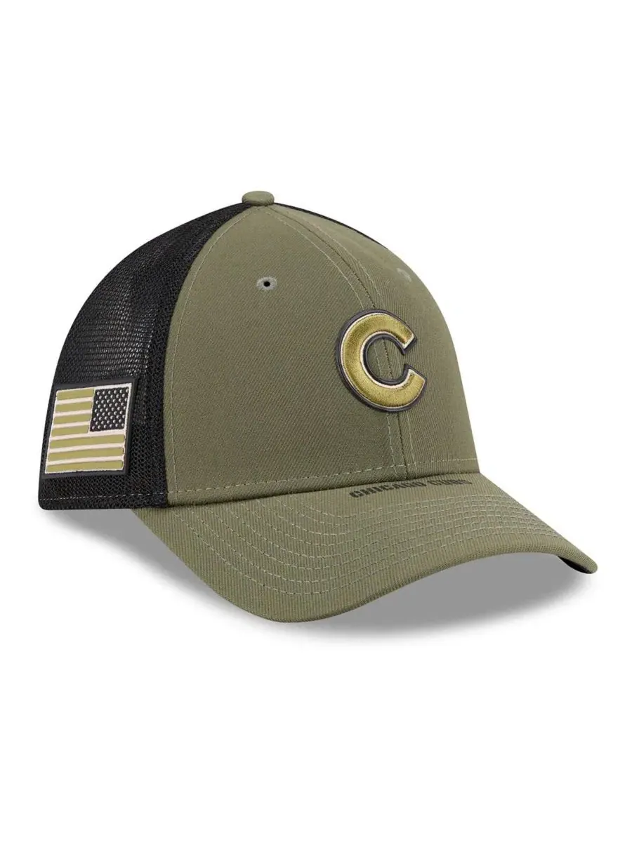 Кепка-флекс с вышитым логотипом, модель 2026 Armed Forces Day 39THIRTY M-Crown Flex Hat New Era