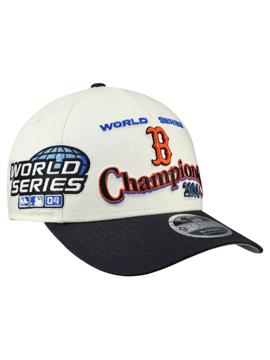 New Era Мужская кепка Boston Red Sox World Series 9FORTY M-Crown A-Frame с регулируемой высотой