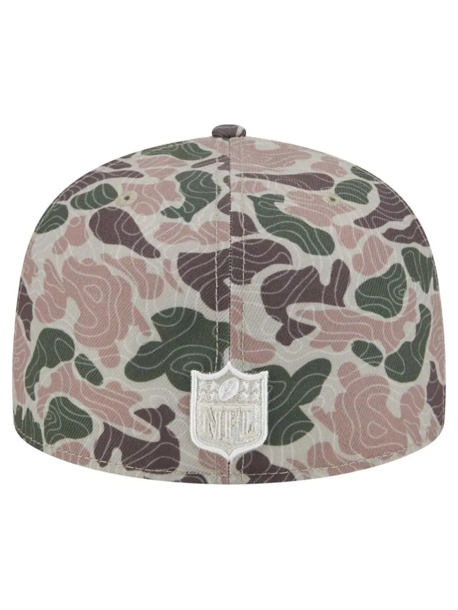 New Era Мужская камуфляжная кепка Las Vegas Raiders Geo 59FIFTY — изображение 3 из 5