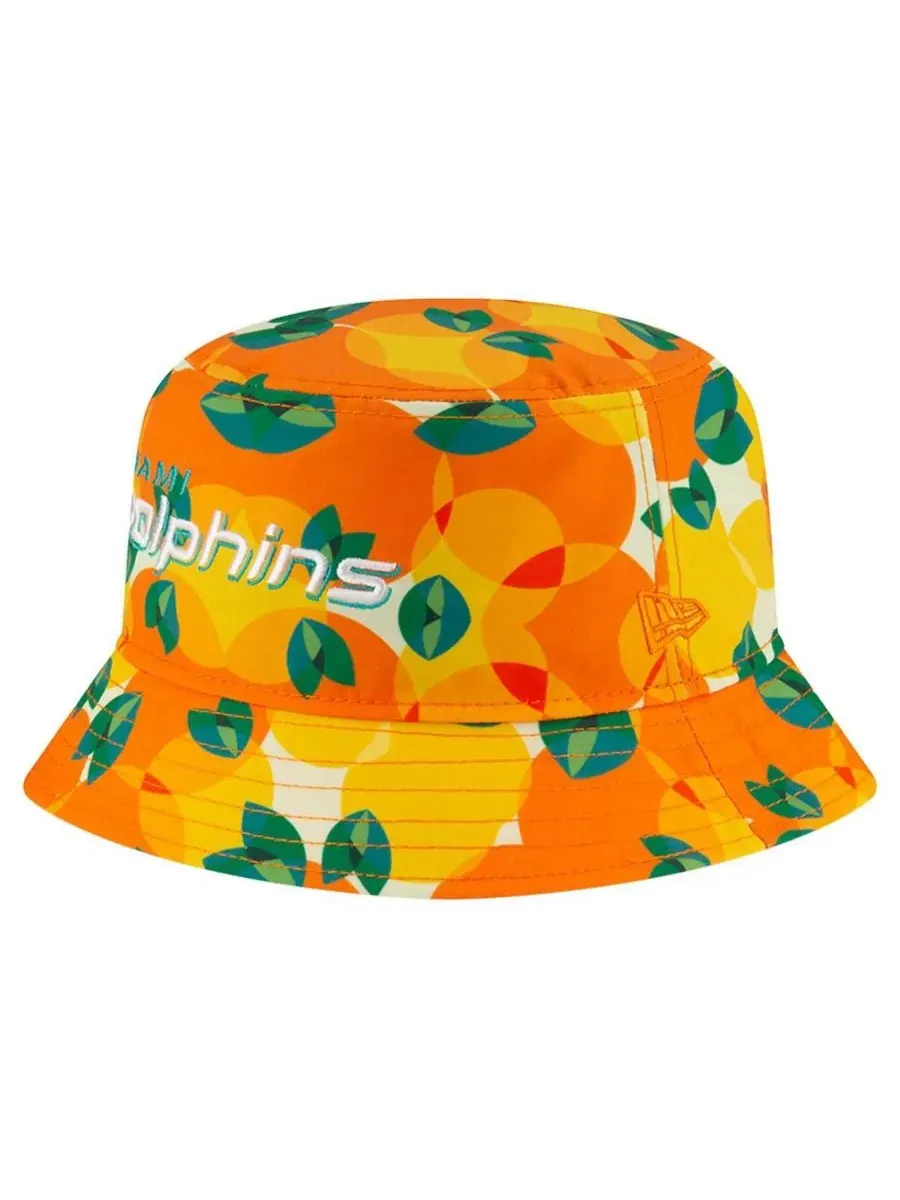 New Era Мужская оранжевая панама Miami Dolphins Citrus