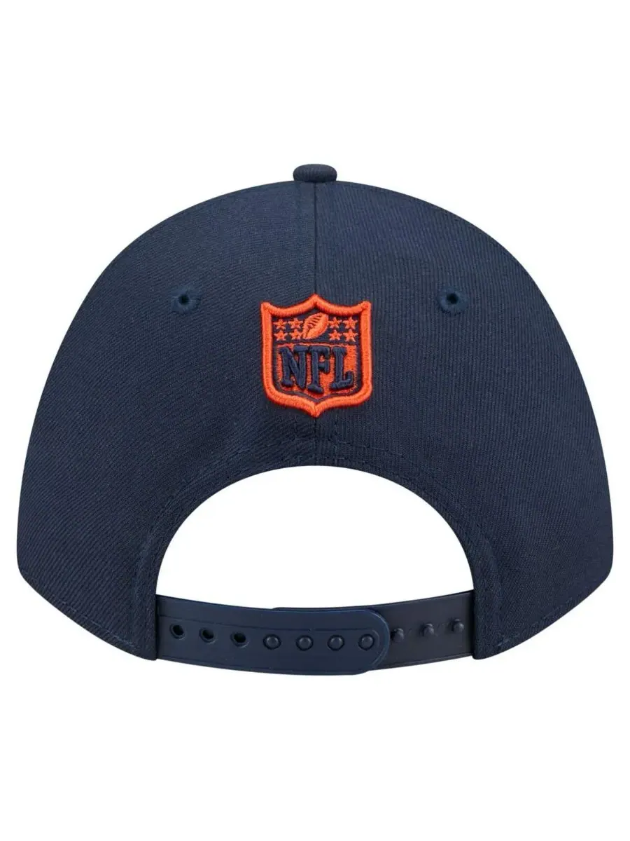 New Era Мужская кепка 9FORTY M-Crown с регулируемой высотой, темно-синего цвета, из коллекции — изображение 3 из 4