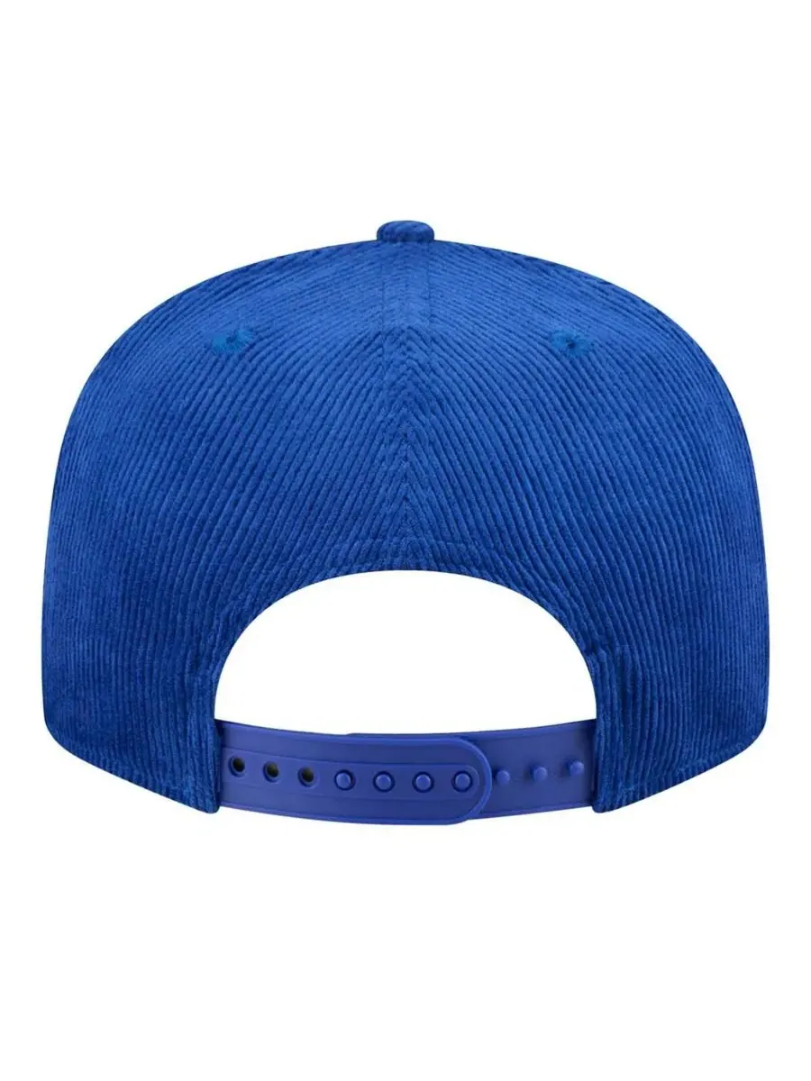 New Era Мужская вельветовая кепка Royal Golden State Warriors Throwback Display 9FIFTY Snapback — изображение 4 из 4