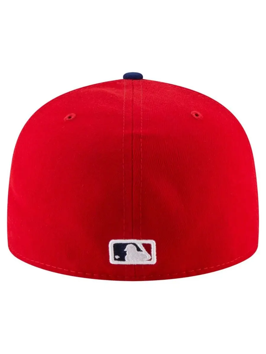 New Era Мужская кепка Bryce Harper Red Philadelphia Phillies 2025 Player's Weekend 59FIFTY Fitted — изображение 4 из 4