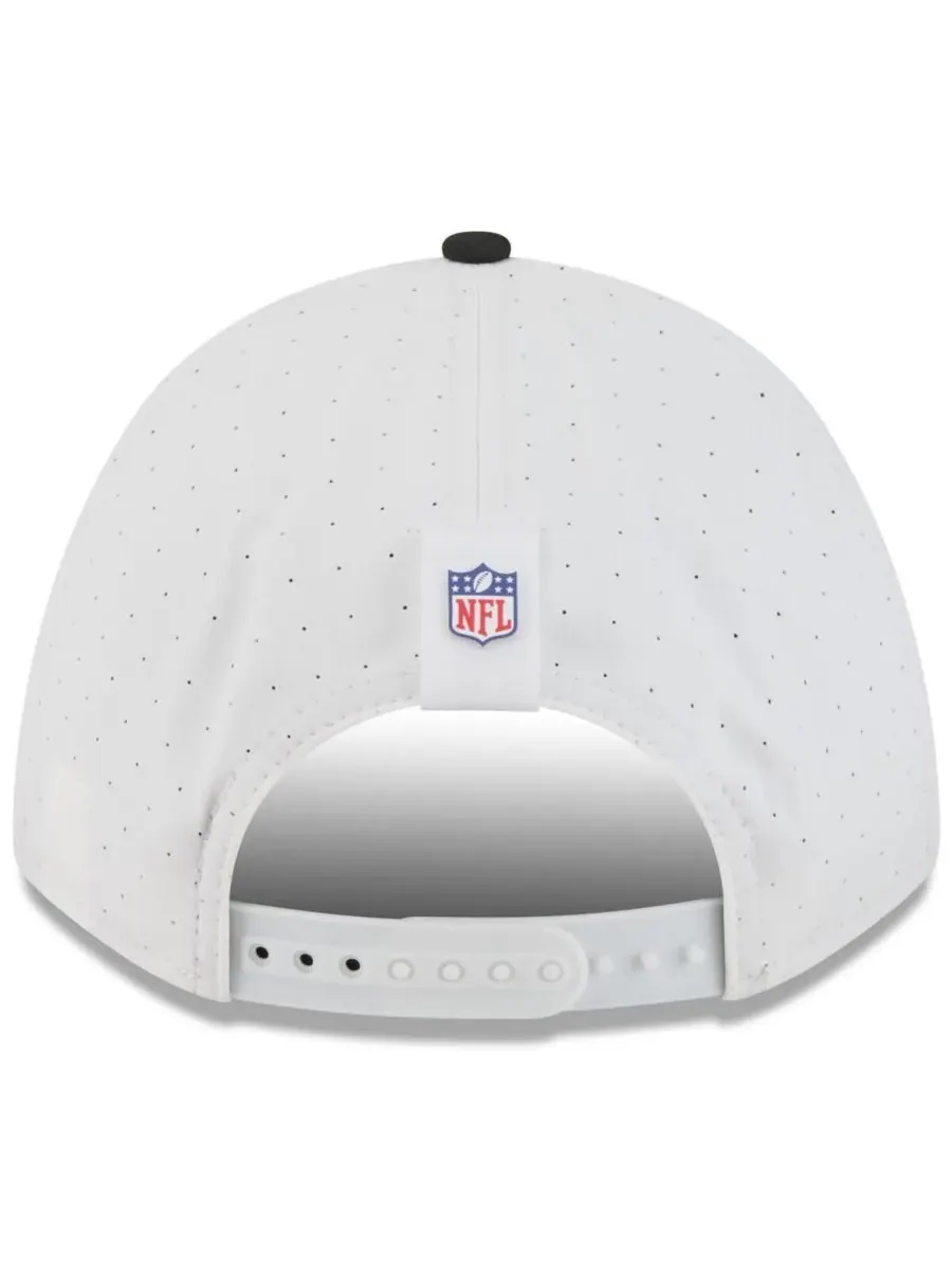 New Era Детская бейсболка Big Boys and Girls White/Black Las Vegas Raiders 2025 NFL Training Camp — изображение 4 из 4