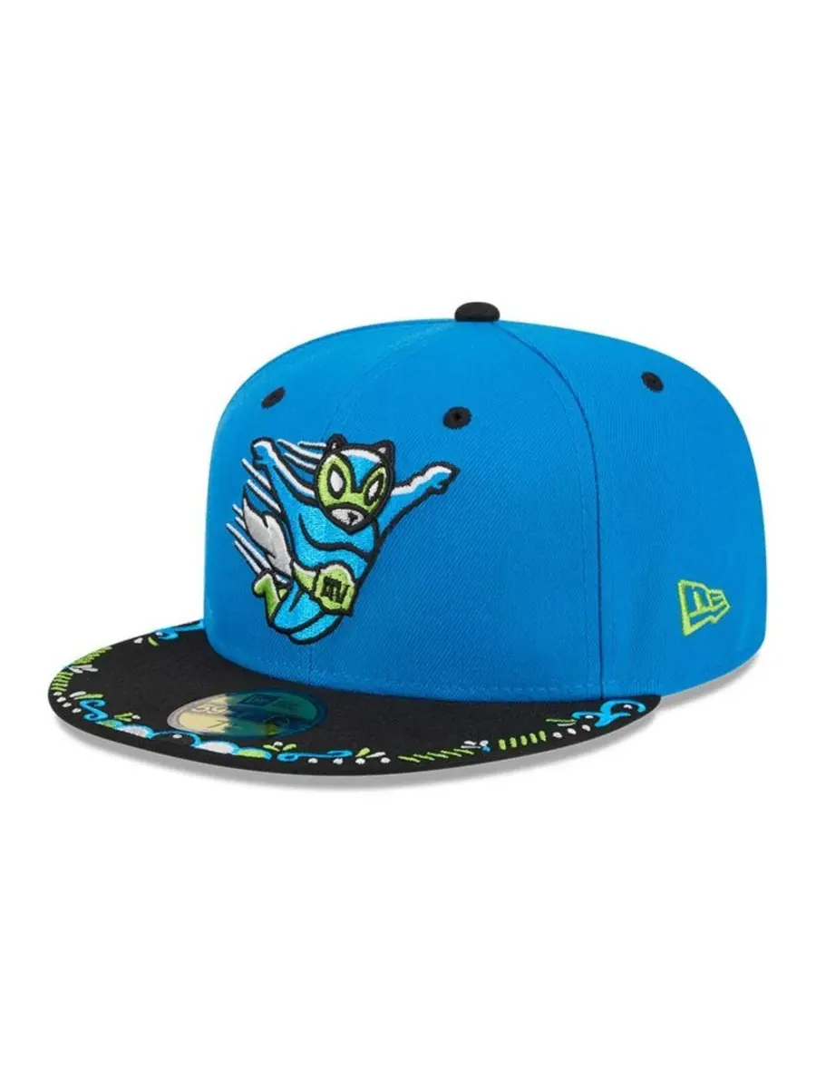 Мужская сине-черная кепка Richmond Flying Squirrels 2026 Copa De La Diversion 59FIFTY New Era