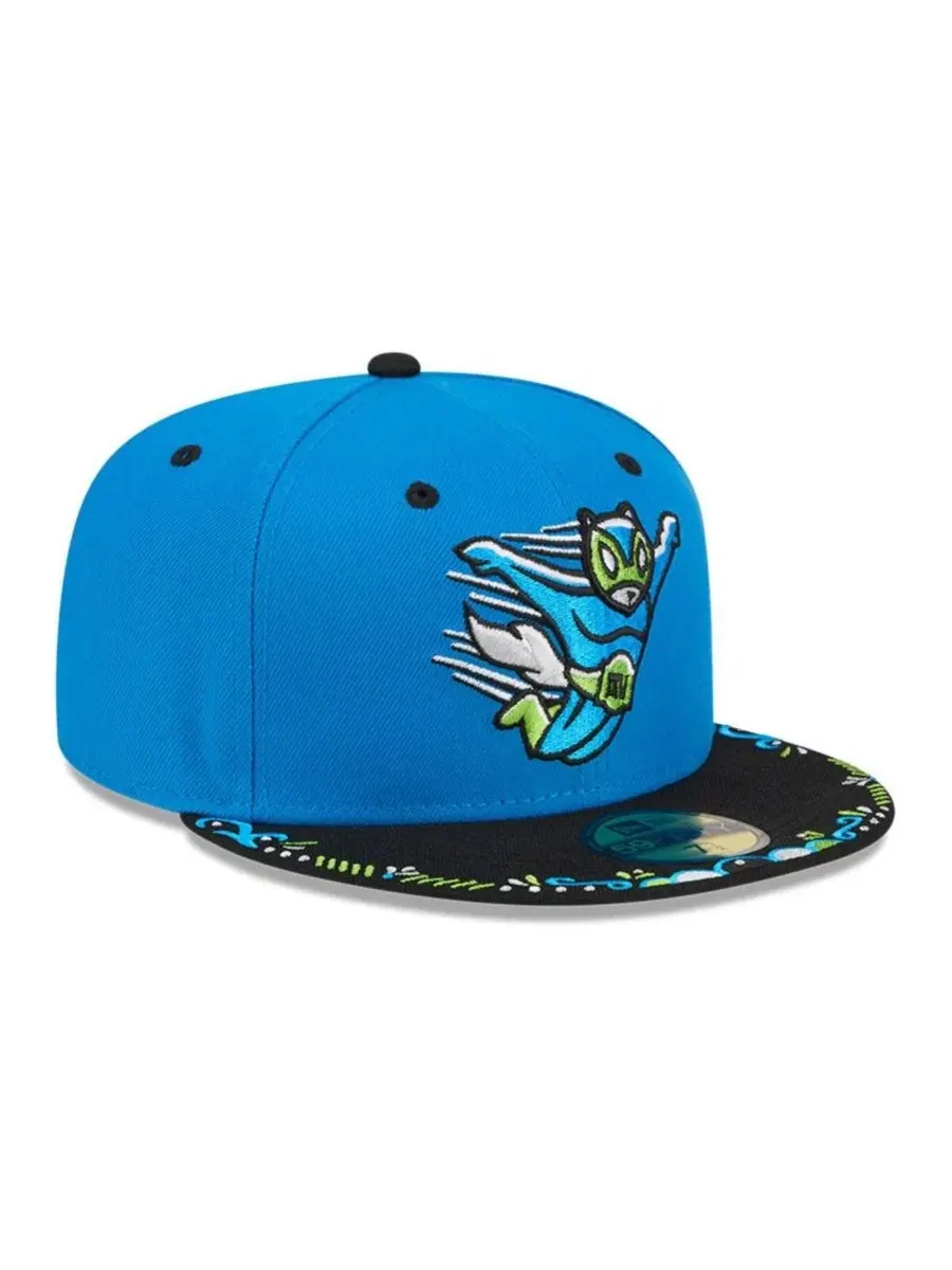 Мужская сине-черная кепка Richmond Flying Squirrels 2026 Copa De La Diversion 59FIFTY New Era — изображение 3 из 5