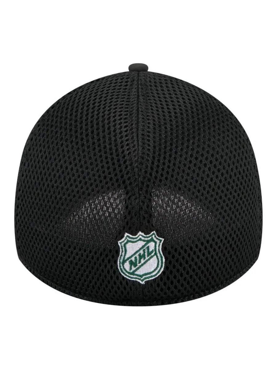 Мужская черная кепка Minnesota Wild с логотипом 39THIRTY Flex New Era — изображение 4 из 5, черный