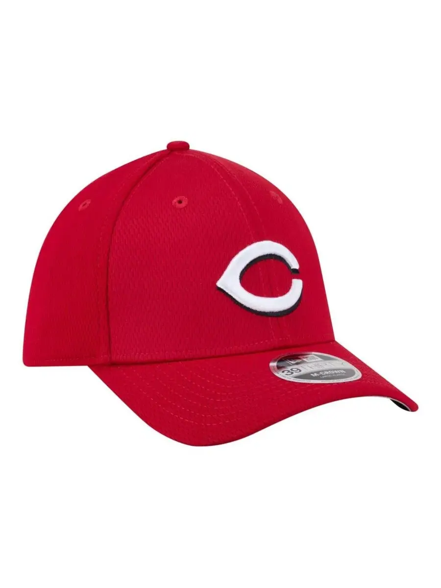 Мужская красная бейсболка Cincinnati Reds Dash 39THIRTY Flex New Era — изображение 3 из 5, красный