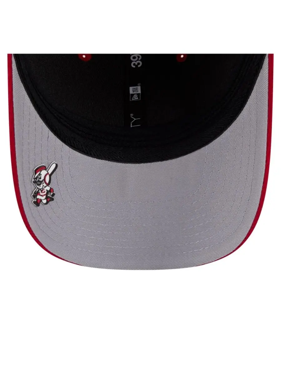 Мужская красная бейсболка Cincinnati Reds Dash 39THIRTY Flex New Era — изображение 5 из 5, красный