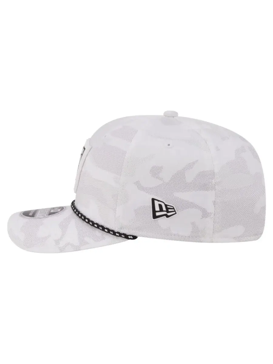 Бейсболка New Era Las Vegas Raiders Camo Rope 9SEVENTY — изображение 6 из 7, белый