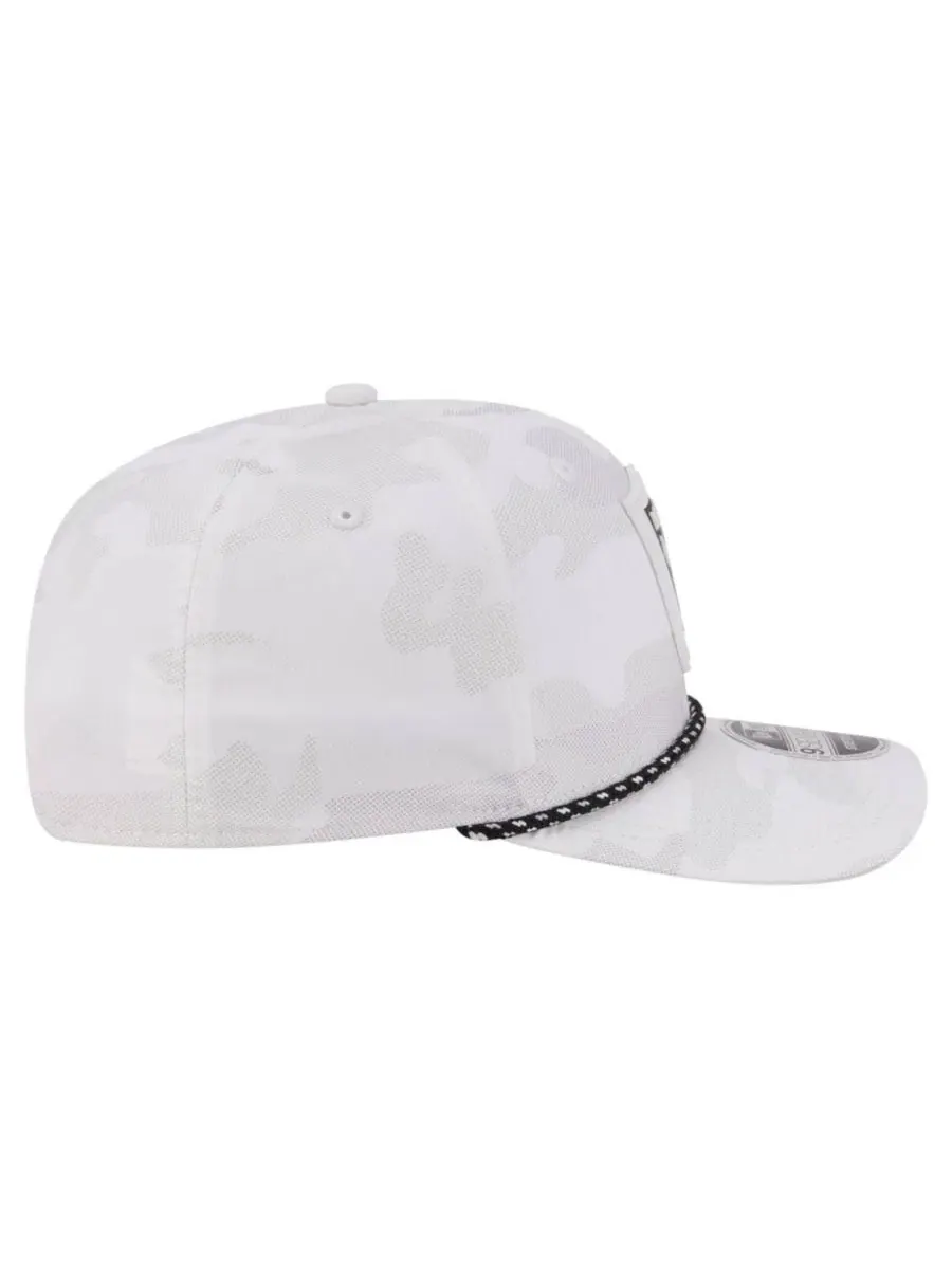 Бейсболка New Era Las Vegas Raiders Camo Rope 9SEVENTY — изображение 7 из 7, белый