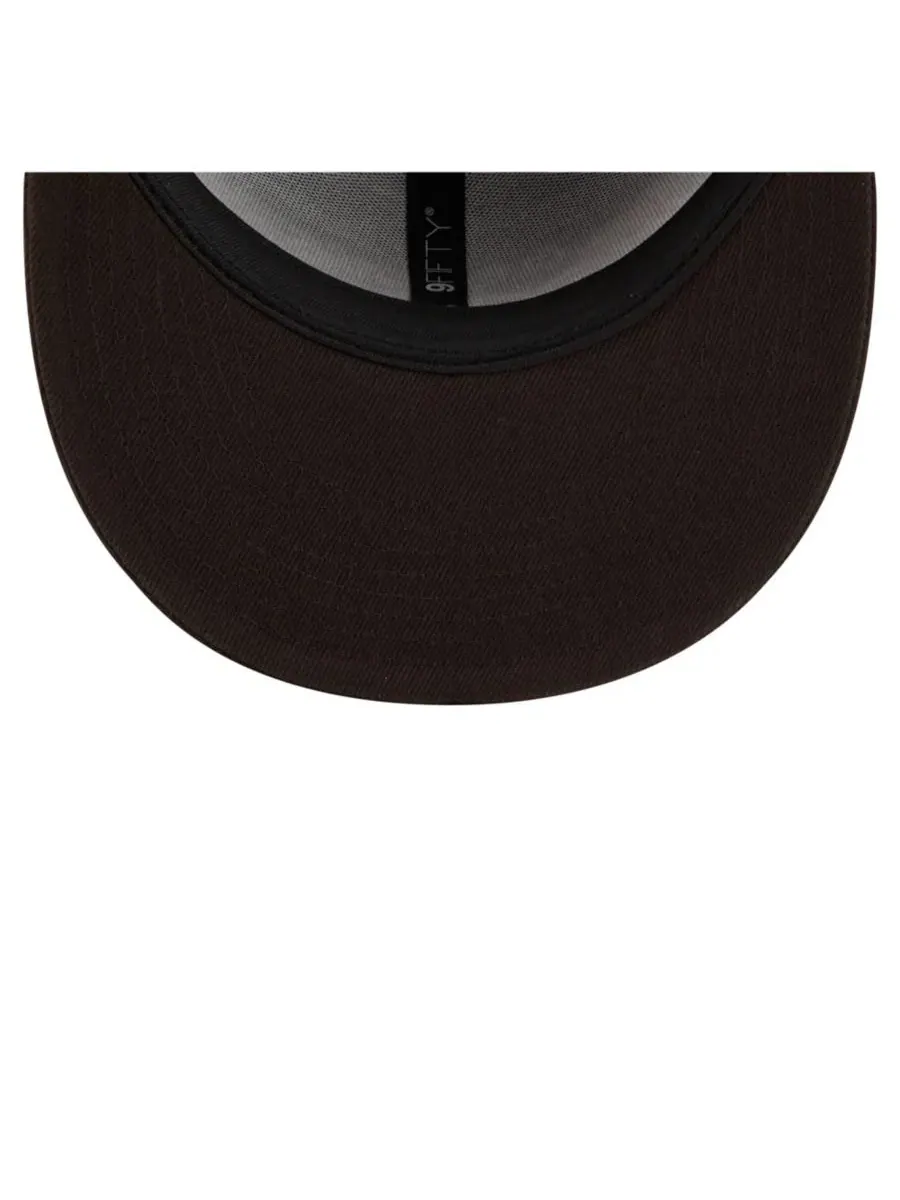 Кепка-снэпбек Cleveland Browns Core Team Script 9FIFTY New Era — изображение 2 из 5, коричневый