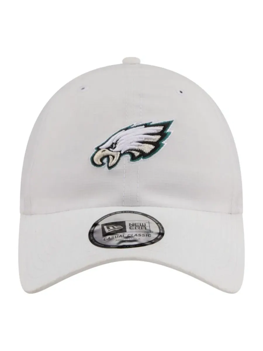 Кепка Philadelphia Eagles Ripstop Casual Classic Adjustable Hat New Era — изображение 2 из 5, белый