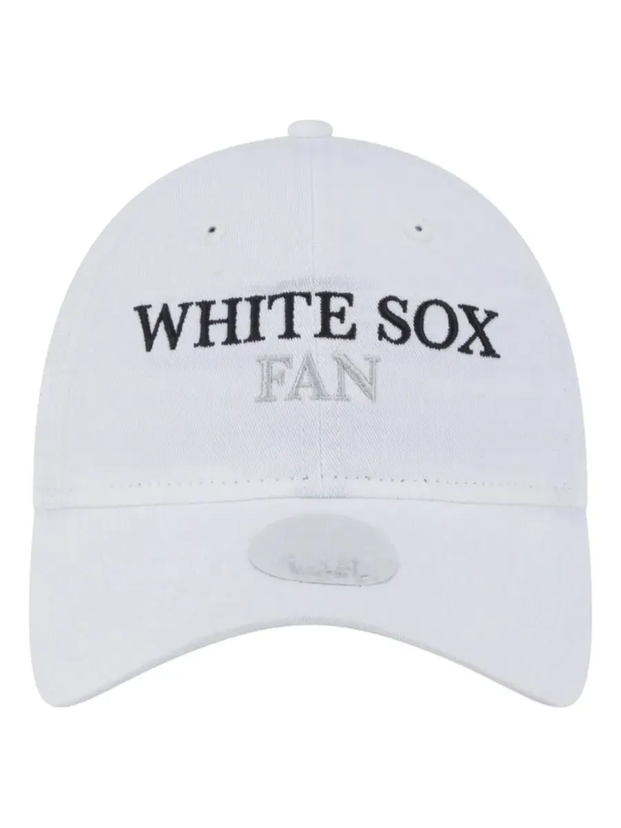 Кепка с вышивкой Chicago White Sox New Era — изображение 2 из 5, белый