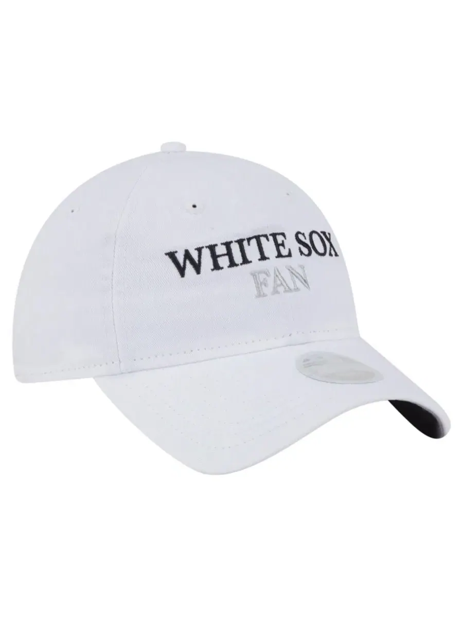 Кепка с вышивкой Chicago White Sox New Era — изображение 3 из 5, белый