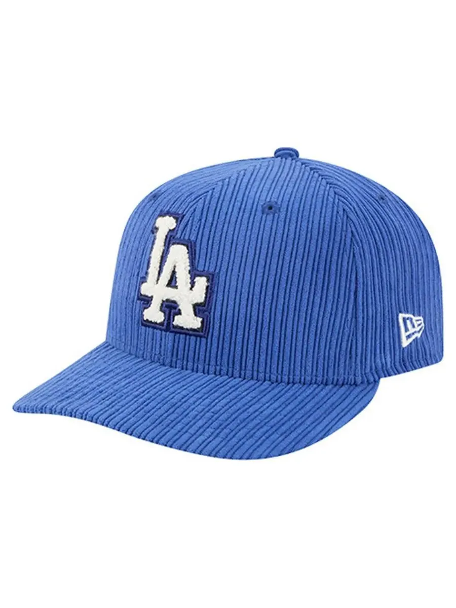 Мужская бейсболка Royal Los Angeles Dodgers Chenille Pop 59FIFTY Fitted Hat New Era