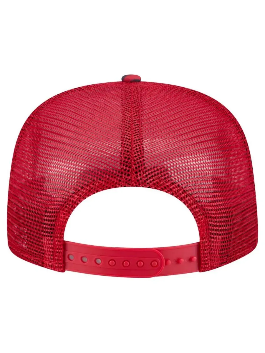 Мужская алая кепка-бейсболка San Francisco 49ers с рисунком Adventure Pattern, модель Snapback New — изображение 3 из 5, алый