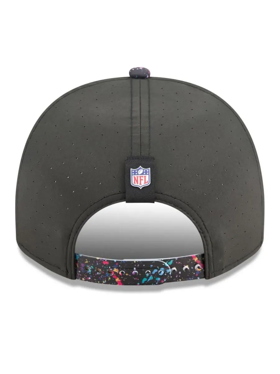 New Era Мужская черная бейсболка Las Vegas Raiders 2025 NFL Crucial Catch A-Frame 9FIFTY Snapback — изображение 2 из 4