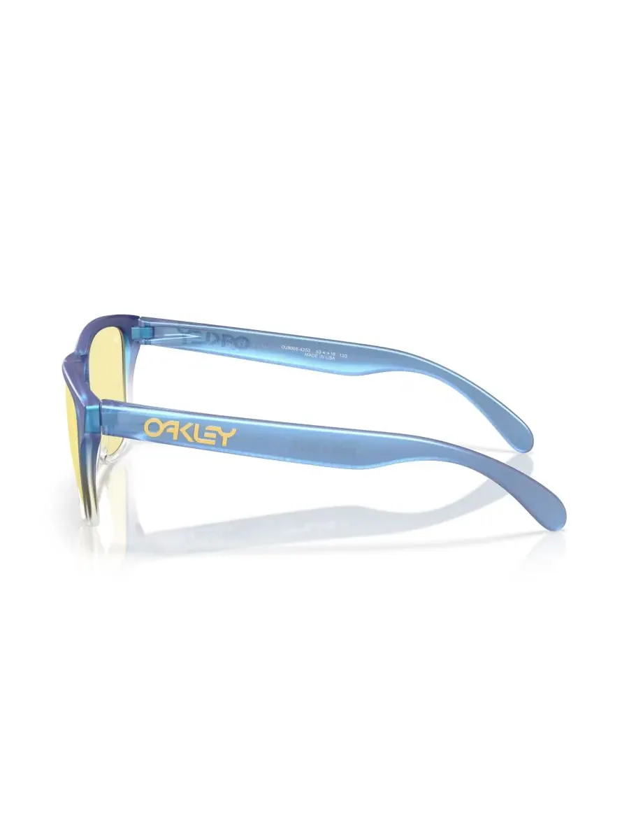 Солнцезащитные очки JR Frogskins, размер XS (детский) OJ9006 Oakley — изображение 3 из 6, голубой//прозрачный