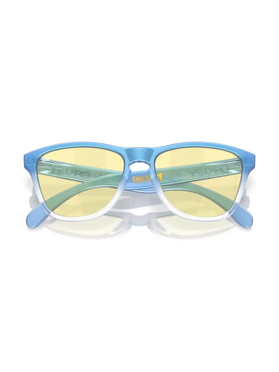 Солнцезащитные очки JR Frogskins, размер XS (детский) OJ9006 Oakley — изображение 5 из 6, голубой//прозрачный