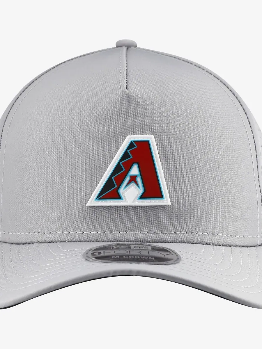Кепка New Era 9FORTY M-Crown A-Frame с козырьком — изображение 3 из 4, серый