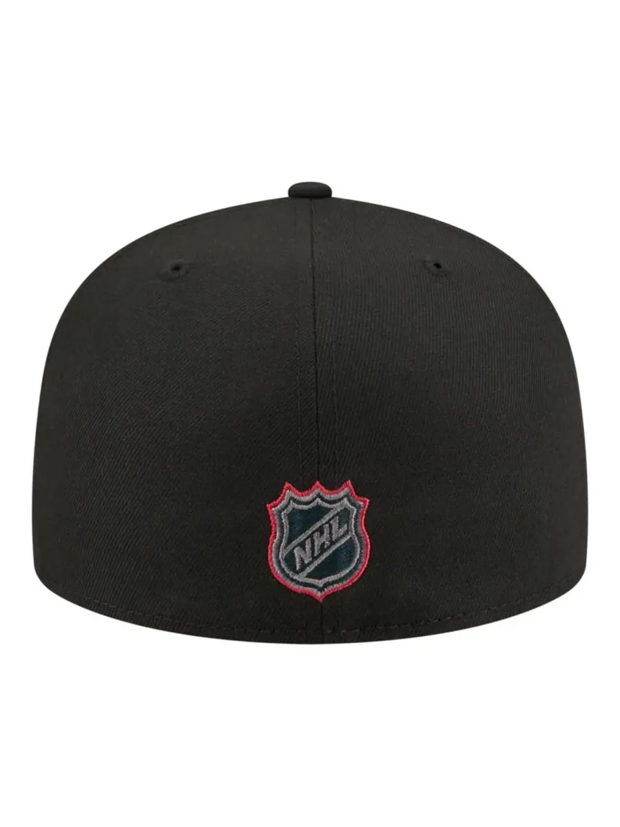 Бейсболка New Era Colorado Avalanche Color Pop 59FIFTY — изображение 3 из 4, черный