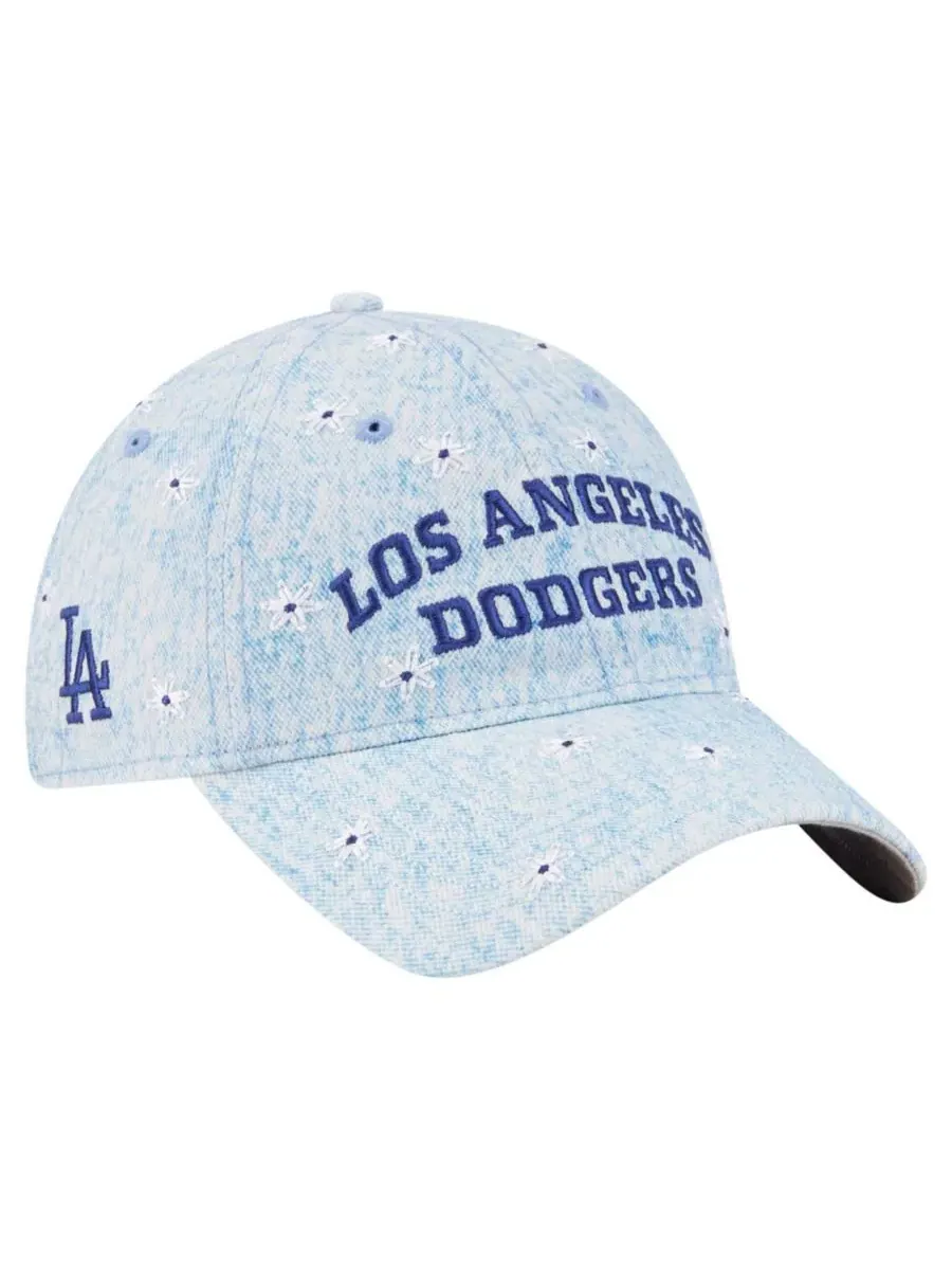 Кепка New Era с вышивкой ромашек, Los Angeles Dodgers Daisy All Over 9TWENTY