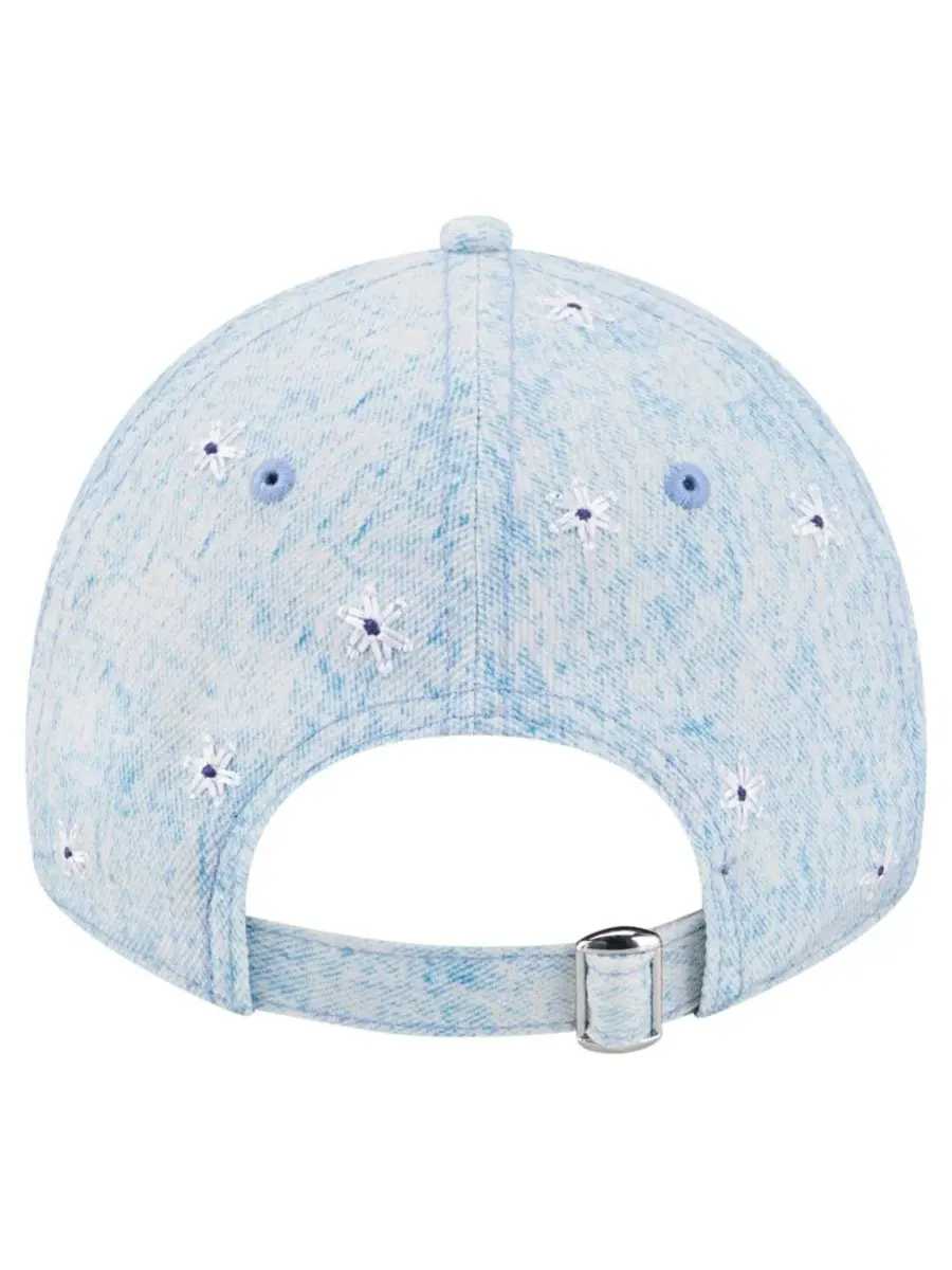 Кепка New Era с вышивкой ромашек, Los Angeles Dodgers Daisy All Over 9TWENTY — изображение 3 из 5, светлый синий