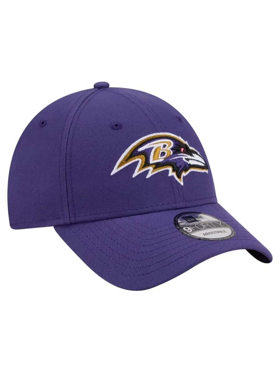 Кепка с вышитым логотипом Baltimore Ravens New Era — изображение 4 из 5, фиолетовый