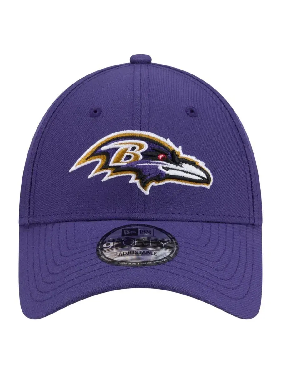 Кепка с вышитым логотипом Baltimore Ravens New Era — изображение 5 из 5, фиолетовый